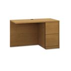 HON 10500 Series L Workstation Return, Full-Height Right Ped, 48w x 29d, Harvest HON105905RCC