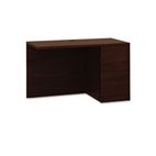 HON 10500 Series L Workstation Return, Full-Height Right Ped, 48w x 29d, Mahogany HON105905RNN