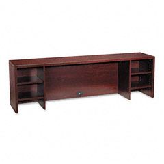 HON 10500 Series Stack-On PC Organizer, 72w x 14-5/8d x 22h, Mahogany HON105388NN