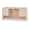 HON 10700 Kneespace Credenza, 3/4 Height Pedestals, 60 x 24 x 29-1/2, Natural Maple HON10765DD