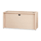 HON 10700 Kneespace Credenza, 3/4 Height Pedestals, 60 x 24 x 29-1/2, Natural Maple HON10765DD