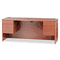 HON 10700 Kneespace Credenza, 3/4 Height Pedestals, 72 x 24 x 29-1/2, Bourbon Cherry HON10743HH