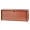 HON 10700 Kneespace Credenza, 3/4 Height Pedestals, 72 x 24 x 29-1/2, Bourbon Cherry HON10743HH