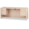HON 10700 Kneespace Credenza, 3/4 Height Pedestals, 72 x 24 x 29-1/2, Natural Maple HON10743DD