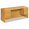 HON 10700 Kneespace Credenza, 3/4 Height Pedestals, 72w x 24d x 29-1/2h, Harvest HON10743CC