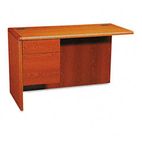 HON 10700 "L" Workstation Return, Left 3/4 Pedestal, 48w x 24d x 29-1/2h, Henna CY HON10716LJJ