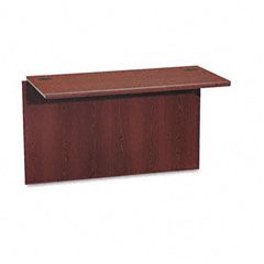 HON 10700 Series Bridge, 47w x 24d x 29-1/2h, Mahogany HON10770NN