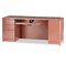 HON 10700 Series Computer Credenza, 72w x 24d x 29-1/2h, Bourbon Cherry HON107497HH