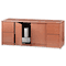 HON 10700 Series Credenza w/Doors, 72w x 24d x 29-1/2h, Bourbon Cherry HON10742HH