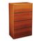 HON 10700 Series Four-Drawer Lateral File, 36w x 20d x 59-1/8h, Henna Cherry HON107699J