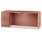 HON 10700 Series Left Pedestal Credenza, 72w x 24d x 29-1/2h, Bourbon Cherry HON10708LHH