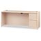 HON 10700 Series Right Pedestal Credenza, 72w x 24d x 29-1/2h, Natural Maple HON10707RDD