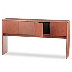 HON 10700 Series Stack-On Storage, 68-5/8w x 14-5/8d x 37-1/8h, Bourbon Cherry HON10734HH