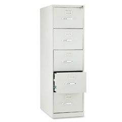HON 210 Series Five-Drawer, Full-Suspension File, Legal, 28-1/2d, Light Gray HON215CPQ