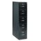 HON 210 Series Five-Drawer, Full-Suspension File, Letter, 28-1/2d, Black HON215PP