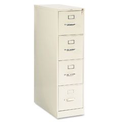 HON 210 Series Four-Drawer, Full-Suspension File, Letter, 28-1/2d, Putty HON214PL