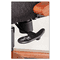HON 2190 Pillow-Soft Wood Series Mid-Back Chair, Burgundy Leather/Mahogany HON2192NSR69
