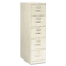 HON 310 Series Five-Drawer, Full-Suspension File, Legal, 26-1/2d, Putty HON315CPL