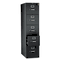 HON 310 Series Five-Drawer, Full-Suspension File, Letter, 26-1/2d, Black HON315PP