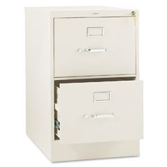 HON 310 Series Two-Drawer, Full-Suspension File, Legal, 26-1/2d, Putty HON312CPL