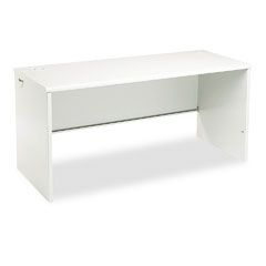 HON 38000 Series Desk Shell, 60w x 24d x 29-1/2h, Light Gray/Light Gray HON38922QQ