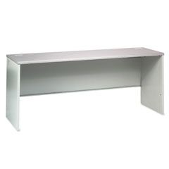 HON 38000 Series Desk Shell, 72w x 24d x 29-1/2h, Gray Patterned/Light Gray HON38925G2Q