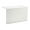 HON 38000 Series Flush Return, Left, 48w x 24d x 29-1/2h, Light Gray/Light Gray HON38216LQQ