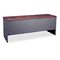 HON 38000 Series Kneespace Credenza, 72w x 24d x 29-1/2h, Mahogany/Charcoal HON38854NS