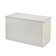 HON 38000 Series Return Shell, Left, 48w x 24d x 29-1/2h, Gray Patterned/Light Gray HON38944LG2Q