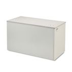 HON 38000 Series Return Shell, Left, 48w x 24d x 29-1/2h, Gray Patterned/Light Gray HON38944LG2Q