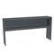 HON 38000 Series Stack-On Open Shelf Hutch, 72w x 13-1/2d x 36-1/4h, Charcoal HON38244NS
