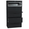 HON 500 Series Five-Drawer Lateral File, 36w x67h x19-1/4d, Black HON585LP