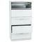 HON 500 Series Five-Drawer Lateral File, 36w x67h x19-1/4h, Light Gray HON585LQ
