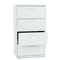 HON 500 Series Four-Drawer Lateral File, 30w x53-1/4h x19-1/4d, Light Gray HON574LQ