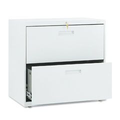 HON 500 Series Two-Drawer Lateral File, 30w x28-3/8h x19-1/4d, Light Gray HON572LQ