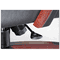 HON 5000 Series Park Avenue Managerial Mid-Back Chair, Mahogany/Black Leather HON5002NSS11
