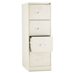 HON 510 Series Four-Drawer Full-Suspension File, Legal, 52h x25d, Putty HON514CPL