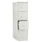 HON 510 Series Four-Drawer, Full-Suspension File, Letter, 52h x25d, Light Gray HON514PQ