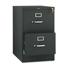 HON 510 Series Two-Drawer, Full-Suspension File, Legal, 29h x25d, Black HON512CPP