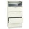 HON 600 Series Five-Drawer Lateral File, 36w x19-1/4d, Putty HON685LL