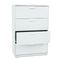 HON 600 Series Four-Drawer Lateral File, 36w x19-1/4d, Light Gray HON684LQ