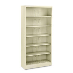 HON® 600 Series Open Shelving, Steel 6-Shelf, Letter, 36