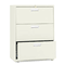 HON 600 Series Three-Drawer Lateral File, 30w x19-1/4d, Putty HON673LL