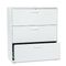 HON 600 Series Three-Drawer Lateral File, 36w x19-1/4d, Light Gray HON683LQ