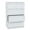 HON 700 Series Four-Drawer Lateral File, 36w x 19-1/4d, Light Gray HON784LQ