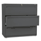 HON 700 Series Three-Drawer Lateral File, 42w x 19-1/4d, Charcoal HON793LS