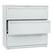 HON 700 Series Three-Drawer Lateral File, 42w x 19-1/4d, Light Gray HON793LQ