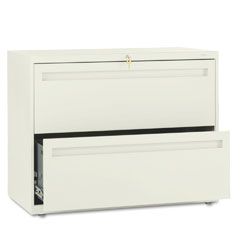 HON 700 Series Two-Drawer Lateral File, 36w x 19-1/4d, Putty HON782LL