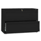 HON 700 Series Two-Drawer Lateral File, 42w x 19-1/4d, Black HON792LP