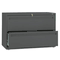 HON 700 Series Two-Drawer Lateral File, 42w x 19-1/4d, Charcoal HON792LS